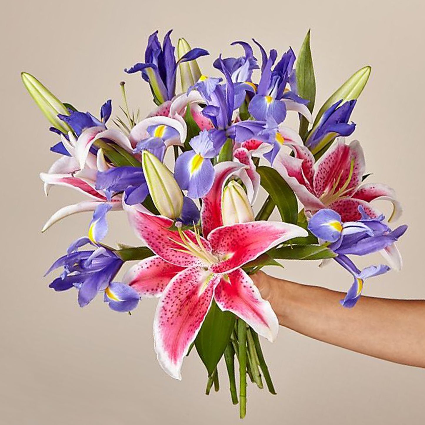 Mixed Blooming Flowers Bunch