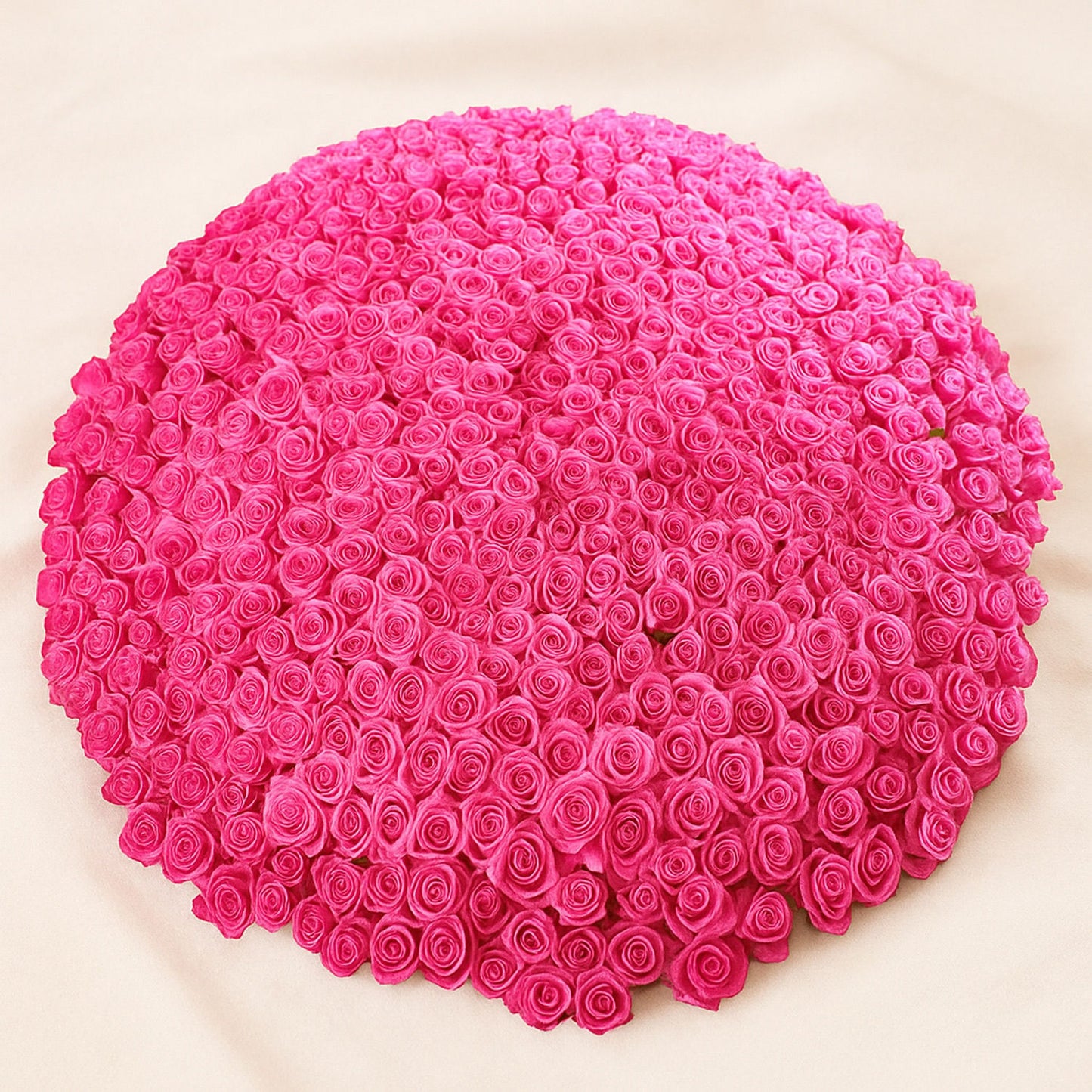 500 Dark Pink Roses Arrangement