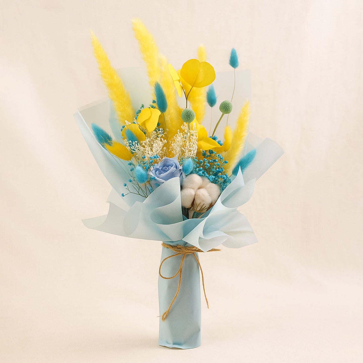 Beautiful Mixed Preserved Flowers Bouquet