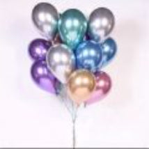 Chrome Balloons 10 Pcs