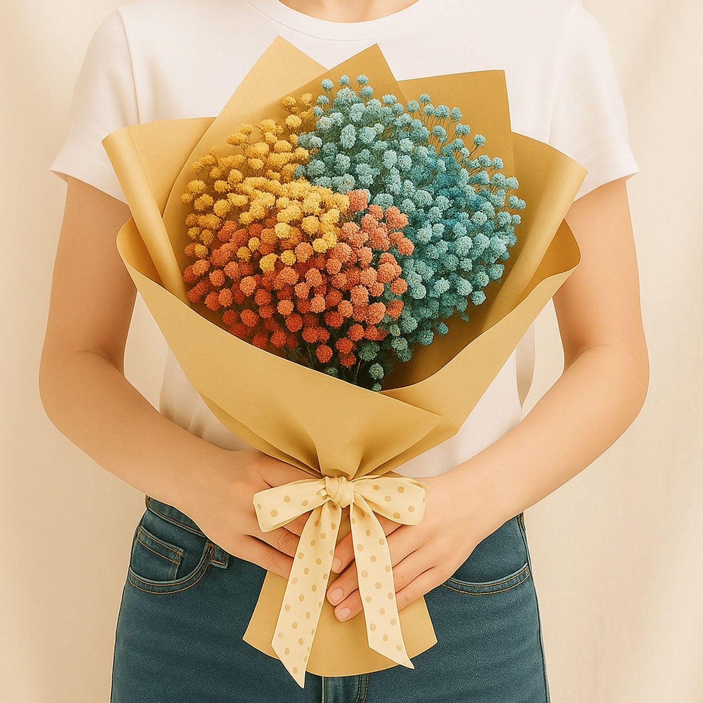 Delightful Baby Breath Bouquet