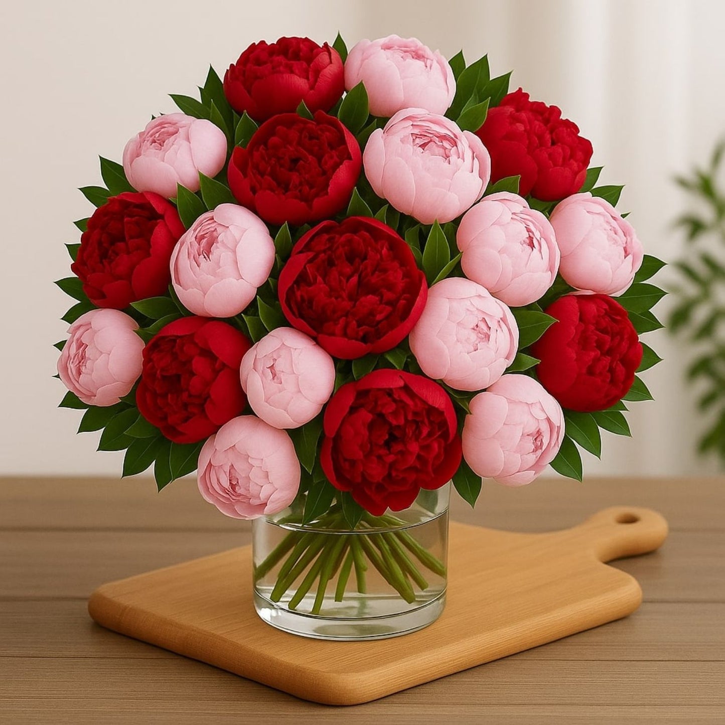 Evening Glory Peonies Bunch