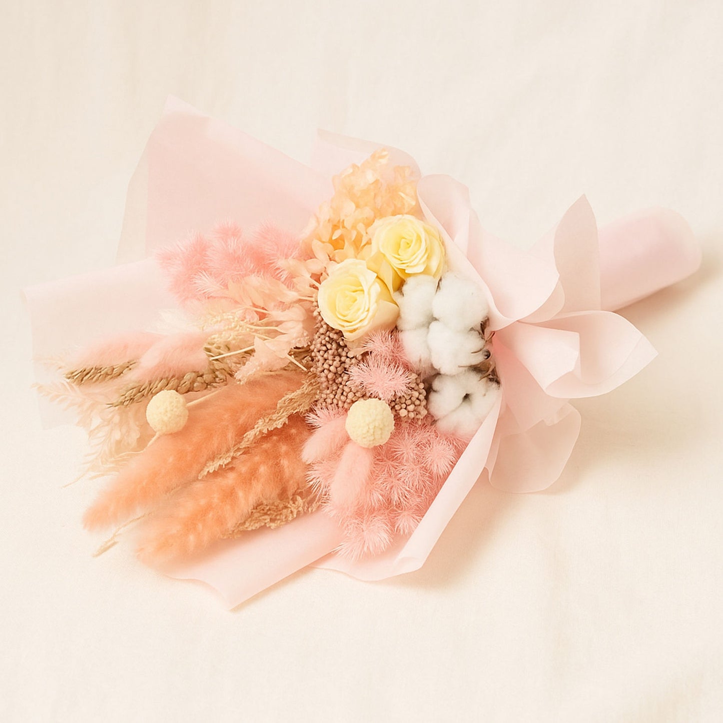 Graceful Mixed Preserved Flowers Bouquet
