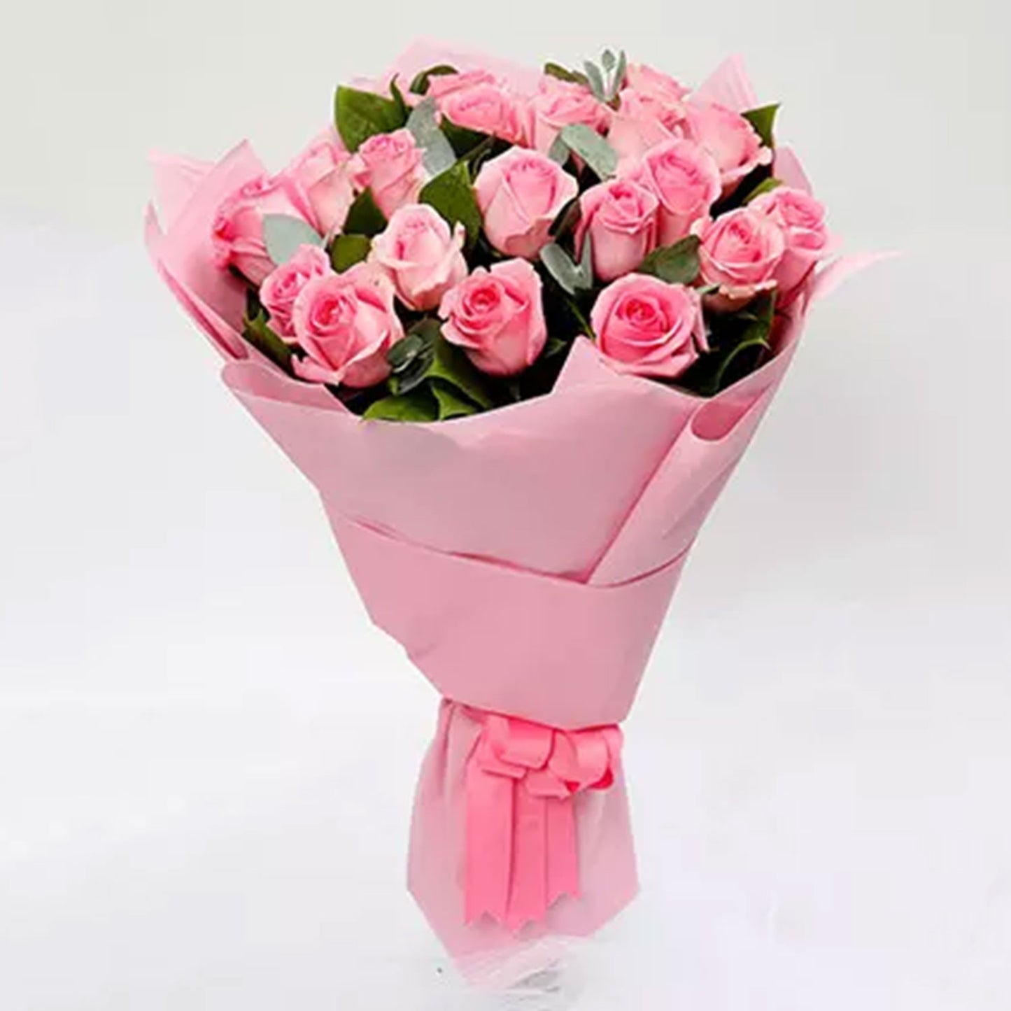 Passionate Pink Roses Bouquet