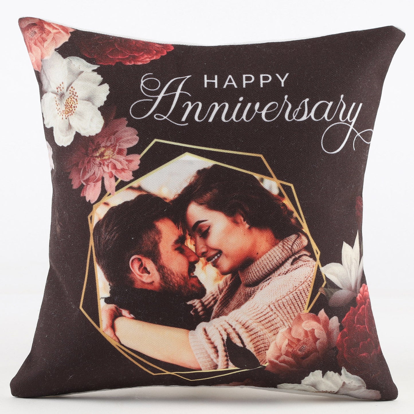 Personalised Happy Anniversary Cushion