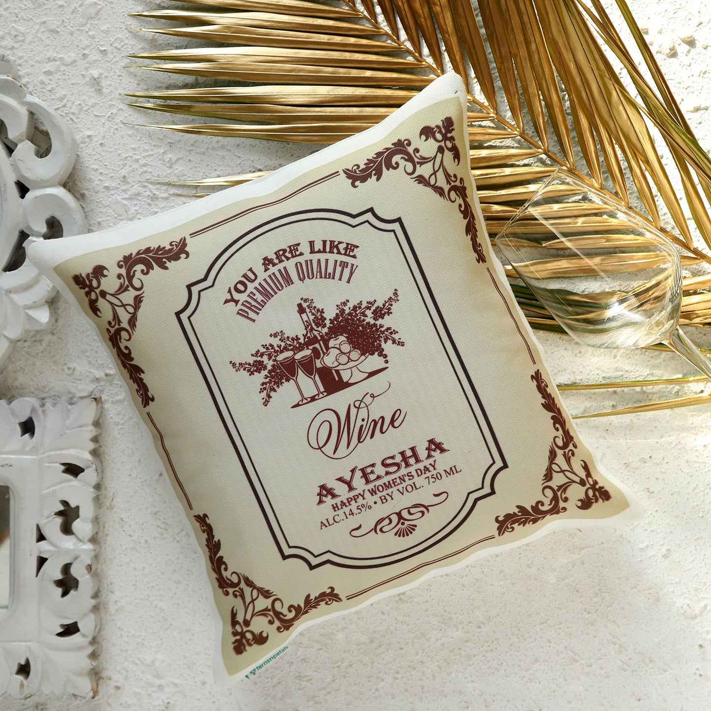 Personalised Happy Womens Day Cushion