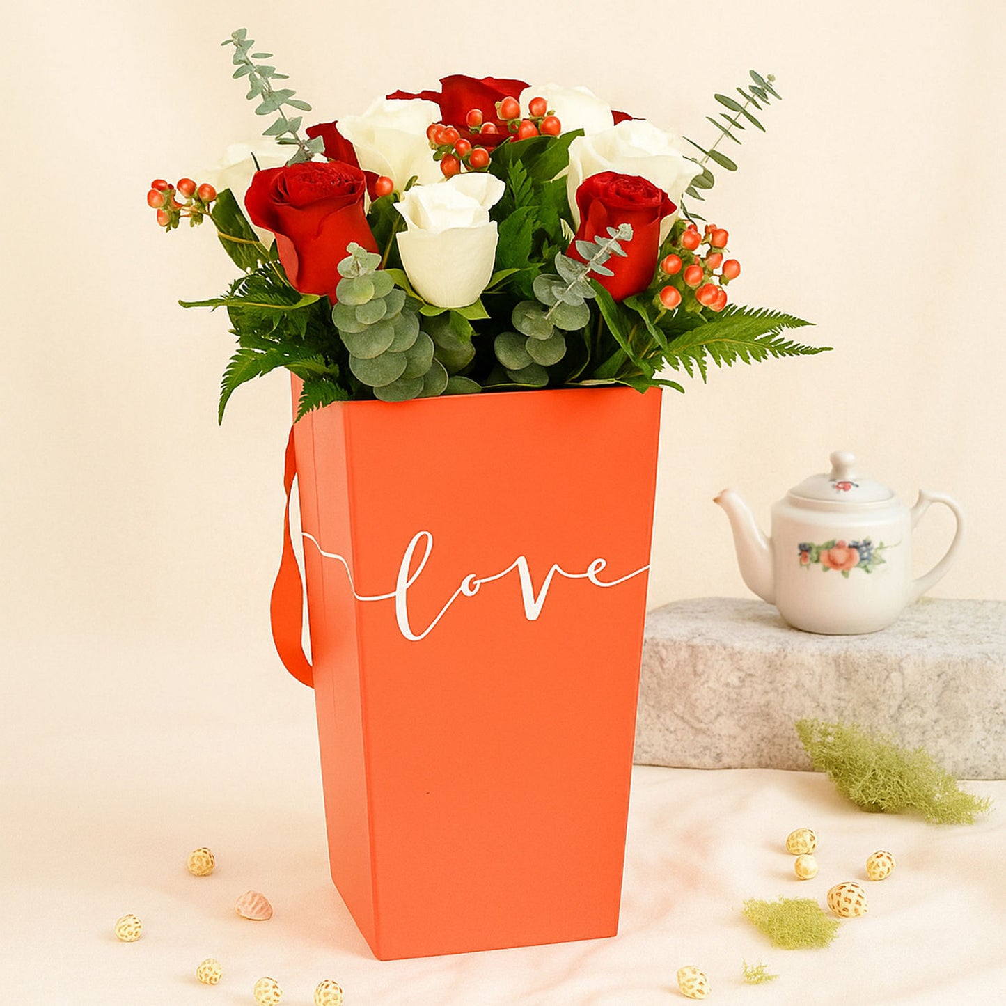 Pretty in Red Petal Ensemble