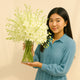 40 White Orchid Arrangement