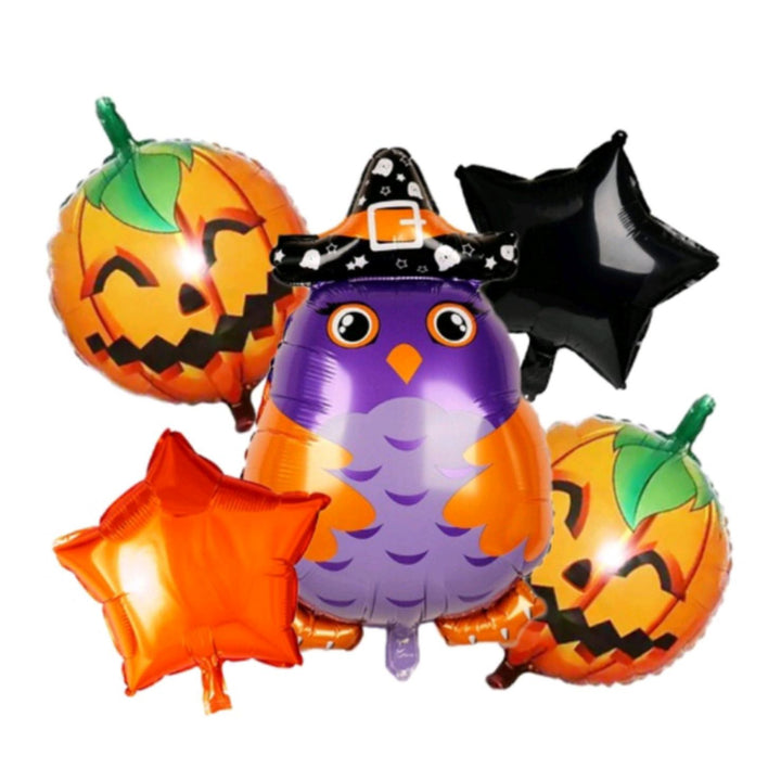 5 In 1 Owl Halloween Balloon
