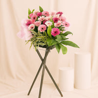 Appreciable Congratulatory Flower Stand