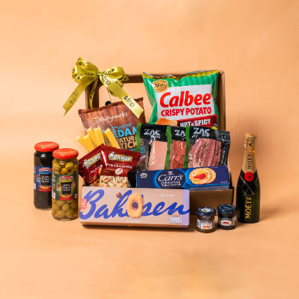 Champagne & Treats Tray Box