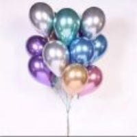 Chrome Balloons 10 Pcs