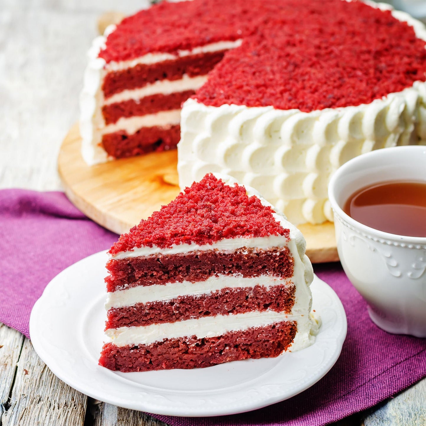Creamy Red Velvet Cake - MYS