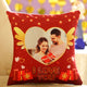 Flying Heart Personalised Cushion