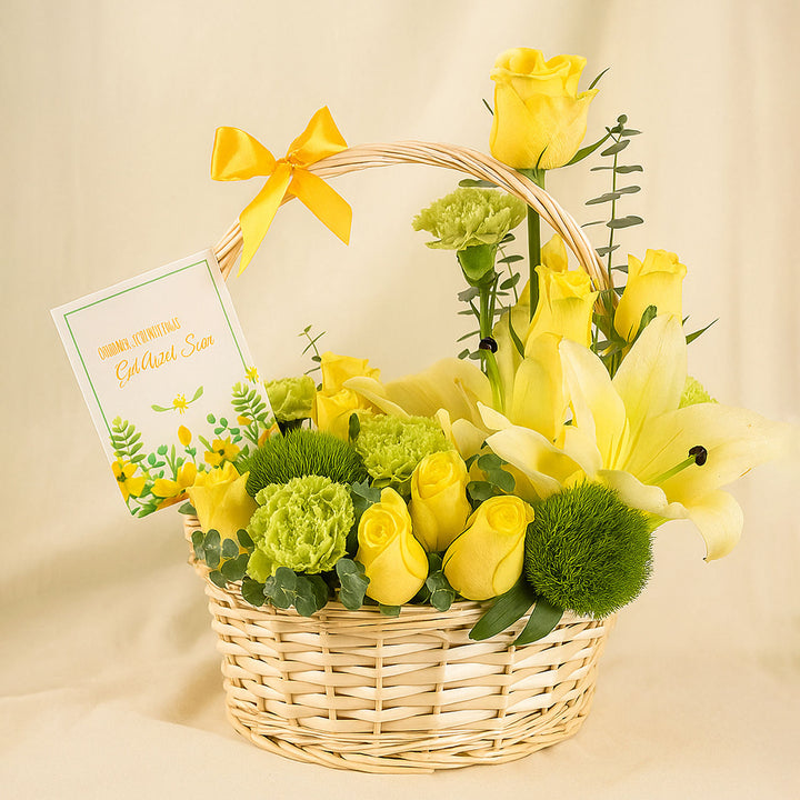 Get Well Soon Flowers Basket