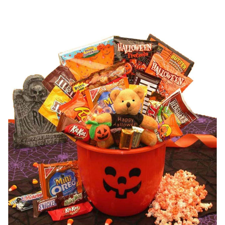 Halloween Jack O Lantern Basket