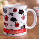 Kiss Love Personalised Mug Covered