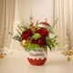Merry And Joyous Christmas Flowers