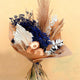 Navy And Neutral Dried Flower Bouquet