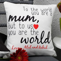 Personalised Beautiful Mothers Day Cushion