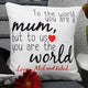 Personalised Beautiful Mothers Day Cushion