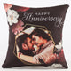 Personalised Happy Anniversary Cushion