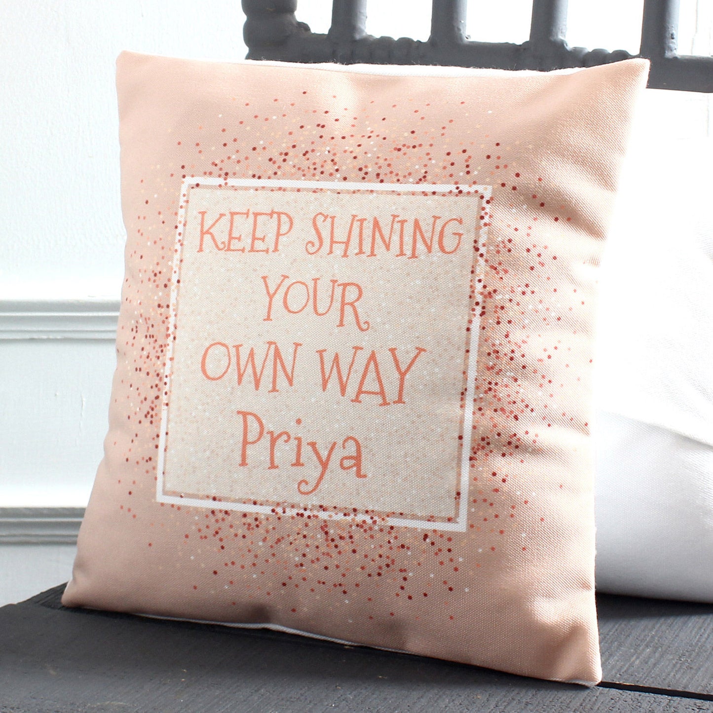 Personalised Inspirational Cushion
