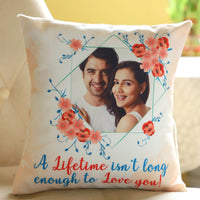 Personalised Lifetime Love Cushion