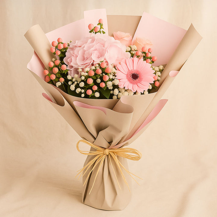 Pink Beauty Flower Bouquet