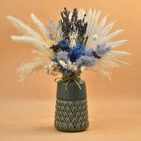 Premium Mixed Preserved Flowers Arrangement