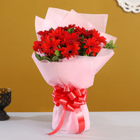 Ravishing Red Gerberas Bouquet
