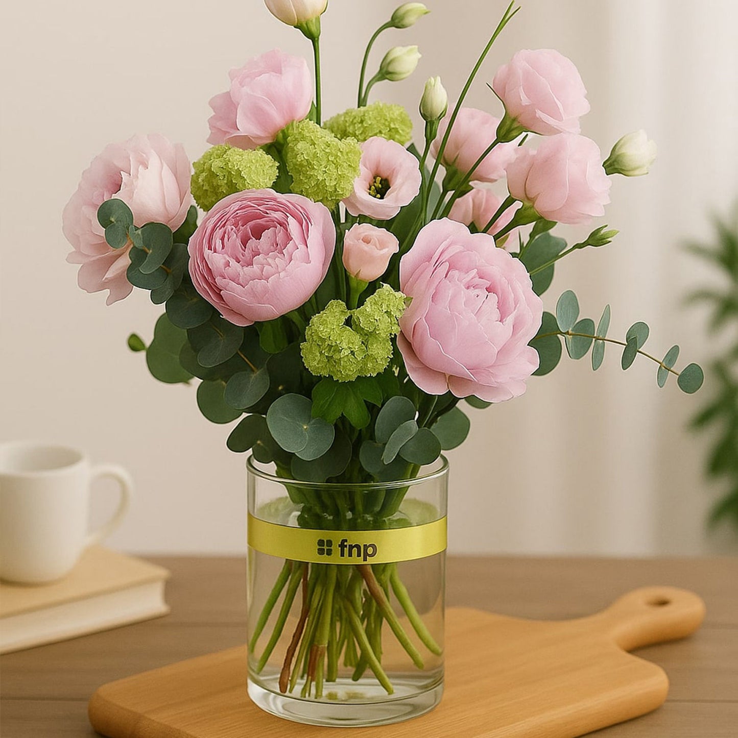 Refreshing Mixed Flower Cylindrical Vase