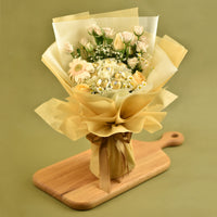 Serene Mixed Flowers & Ferrero Rocher Bouquet
