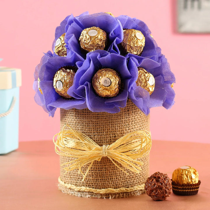 Sweet Ferrero Rocher Vase