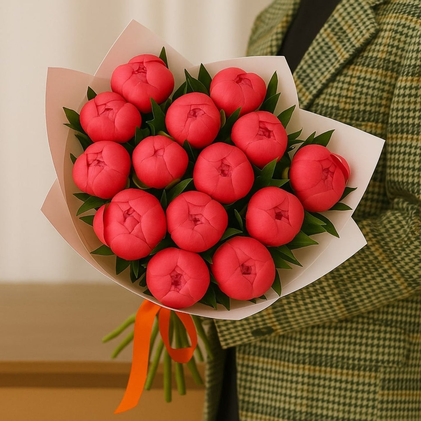 Uptown Love Peonies Bouquet