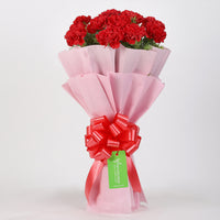 Vibrant Carnation Flower Bouquet