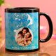 World Womens Day Personalised Black Mug